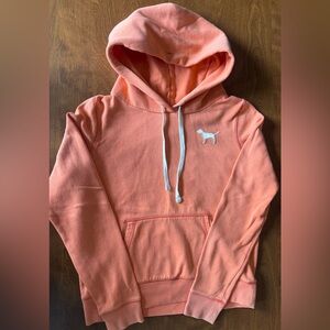 Victoria's Secret PINK Coral-Orange Hoodie